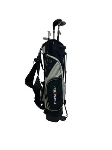 Used Powerbilt Silver Series 7-9 5-piece Lh Jr Golf Set 11692-s000151447