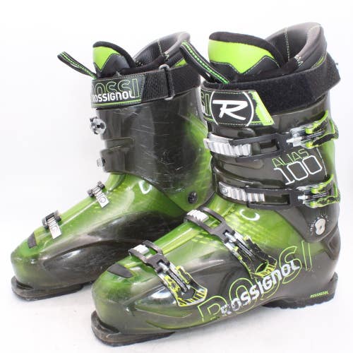 Rossignol Alias 100 Ski Boots - Size 12.5 / Mondo 30.5 Used