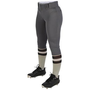 New Champro Tournament Knicker Womans Sm Graphite Softball Pants 11692-chpbp11kwghs
