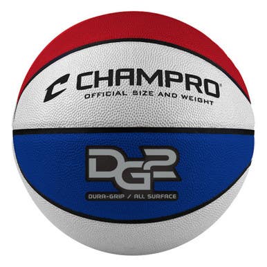 New Champro Dura Grip 230 Official Size And Weight Rubber Basketball 11692-chpbb50or