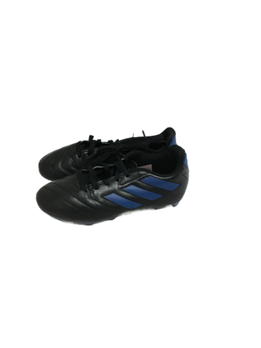 Used Adidas Goletto Junior 2 Soccer Cleats Black And Navy Blue 11692-s000127351