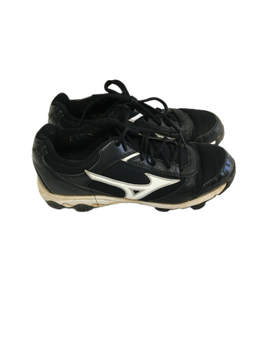 Used Mizuno Finch Franchise Womens 10 Sb Cleats Black 11692-s000128776