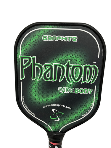 Used Onix Phantom Widebody Green Pickleball Racquet 11692-s000137366