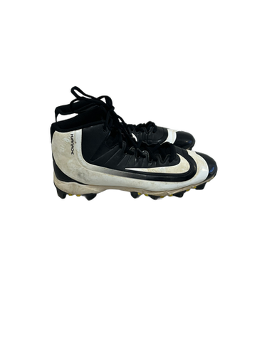 Used Nike Huarache 2k Filth Mens 7.5 Bb Sb Cleats Black And White 11692-s000137620