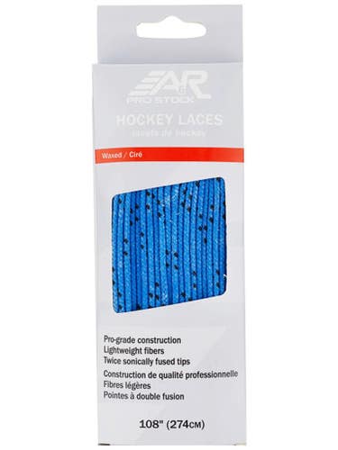 New A&r Pro Stock Cb 96" Waxed Hockey Laces 11692-aarpscb96x