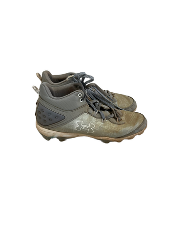 Used Under Armour Harper Jr 6 Bb Sb Cleats Grey 11692-s000137709