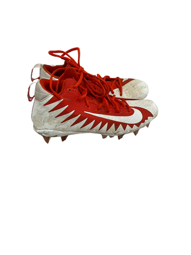Used Nike Alpha Menace Pro Mens 10 Fb Cleats Orange 11692-s000138027