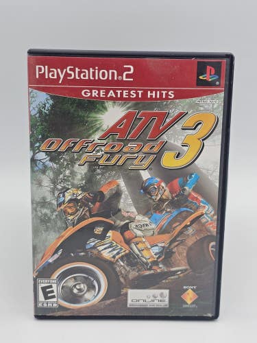 ATV Offroad Fury 3 (Sony PlayStation 2, 2004) CIB