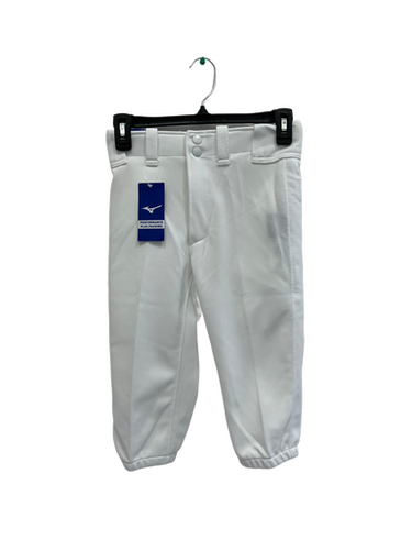 Used Mizuno Boys Lg White Baseball Knickers 11692-s000138278
