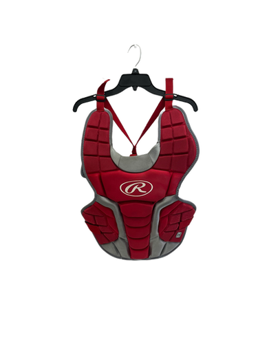 Used Rawlings Cpr2n-int-reva Nocsae Intermediate Catchers Chest Protector Red 11692-s000139807