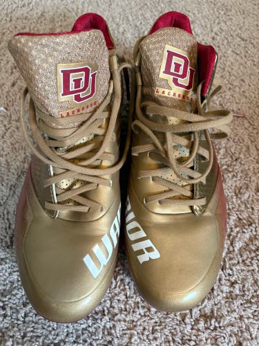 U Denver custom warrior burn cleats-men’s size 9.5-like new condition worn twice