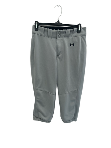 Used Under Armour Grey Womens Sm Softball Pants 11692-s000140189
