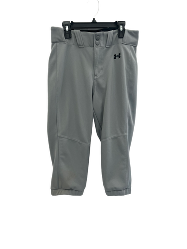 Used Under Armour Grey Womens Sm Softball Pants 11692-s000140188
