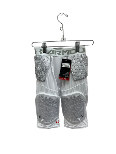 Used Under Armour 5 Pad Girdle White Sm 11692-s000140571