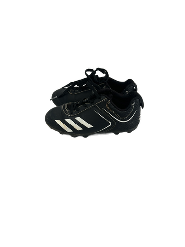 Used Adidas Rundown Yth 10 Black Baseball Cleats 11692-s000141060