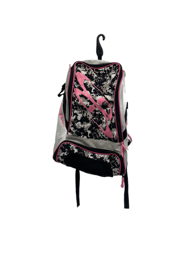 Used Boombah Grey Pink Bb Sb Backpack Bag 11692-s000141100