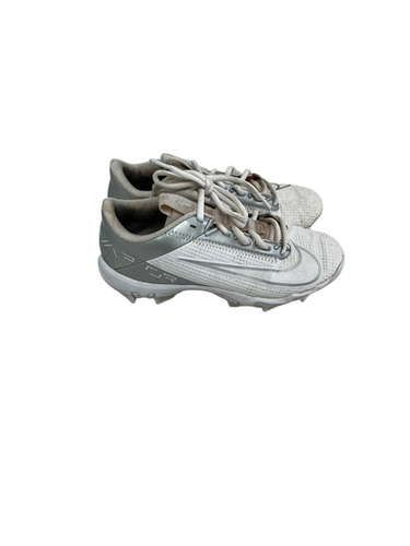 Used Nike Vapor Edge Shark Jr 2 White Football Cleats 11692-s000142769
