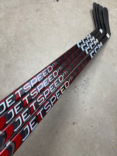 4 PACK 90 Flex P92M Senior CCM JetSpeed FT5 Pro Left Hand Hockey Stick Pro Stock NHL (New) Kurashev