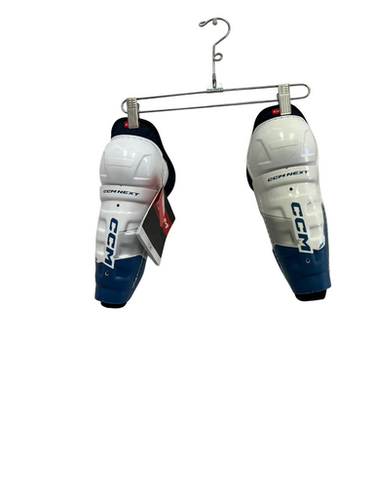 New Ccm Next Youth 9" Hockey Shin Guards White 11692-s000142815