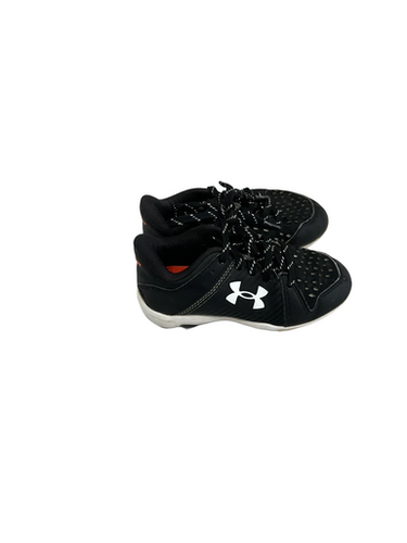 Used Under Armour Leadoff Bb Sb Cleats Black Youth 10.0 11692-s000142834