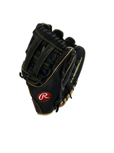 Used Rawlings R9 11.75" Rh Throw Black Baseball Glove 11692-s000142920