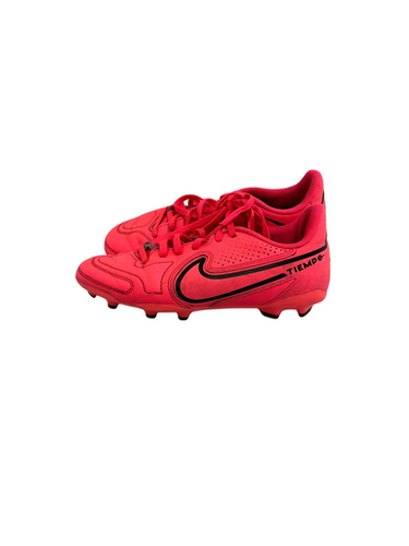 Used Nike Tiempo Jr 3 Pink Soccer Cleats 11692-s000143033