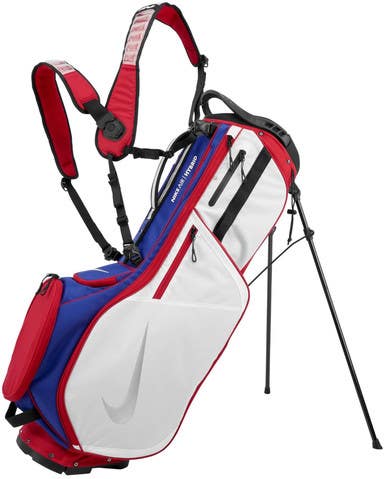 New Nike Air Hybrid 2 Golf Bag Red Royal Silver 11692-enin1003478679