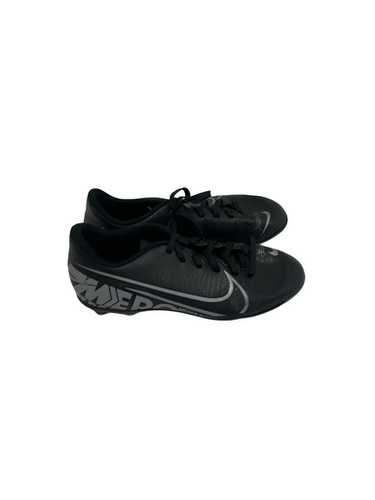 Used Nike Tiempo Jr 3.5 Soccer Cleats Black 11692-s000143094