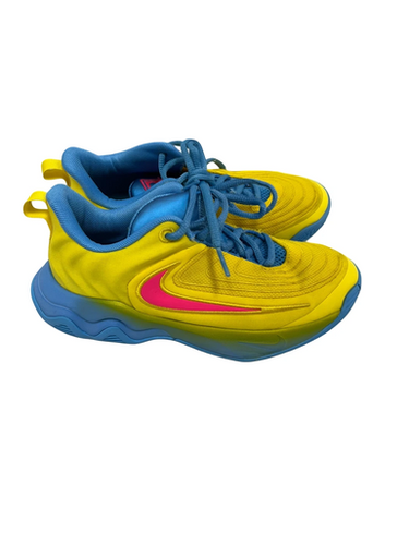 Used Nike Giannis Immortality Jr 3 Basketball Shoes Youth Yellow 11692-s000144473