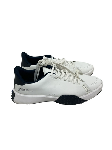 Used G Fore G.112 Mens 12 Golf Shoes White And Navy Blue 11692-s000144522