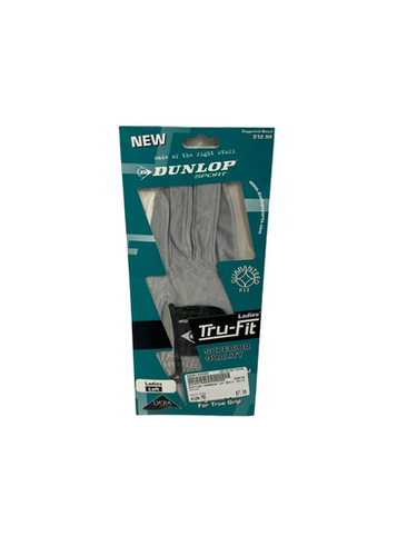 Used Dunlop Womens Md Lh Grey Golf Glove 11692-s000144695