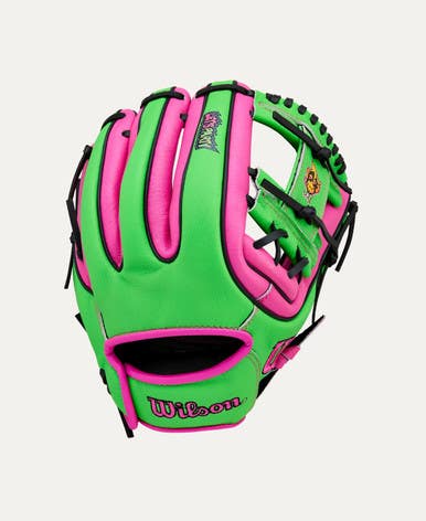 New Wilson A450 Party Animals 11" Left Hand Throw Baseball Glove 11692-wilwbw10419511