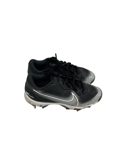 Used Nike Alpha Huarache Jr 2 Black Baseball Cleats 11692-s000144391