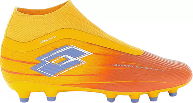 New Lotto Solista 300 Ix Fg Mens 11 Soccer Cleats Orange And Gold 11692-s000144859