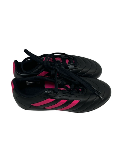 Used Adidas Goletto Yth 12 Soccer Cleats Black Pink 11692-s000144898