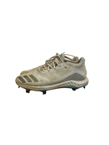 Used Adidas Icon V Bounce Mens 9.5 Bb Sb Cleats White 11692-s000146205