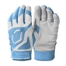 New Evoshield Srz-1 Yth Md Victory Blue Batting Gloves 11692-eshwb5712111ym