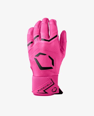 New Evoshield Carbyne Adult Sm Pink Batting Gloves W Strap 11692-eshwb5746503s
