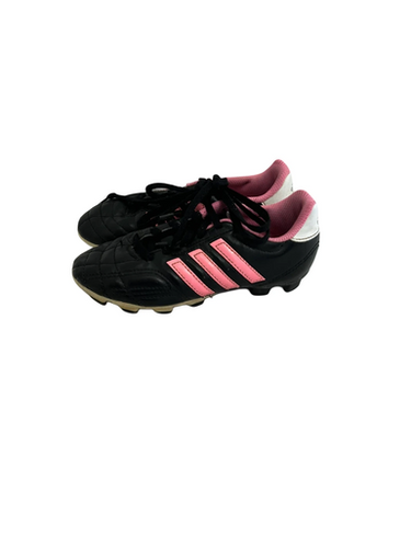 Used Adidas Goletto Jr 1 Black And Pink Soccer Cleats 11692-s000142429