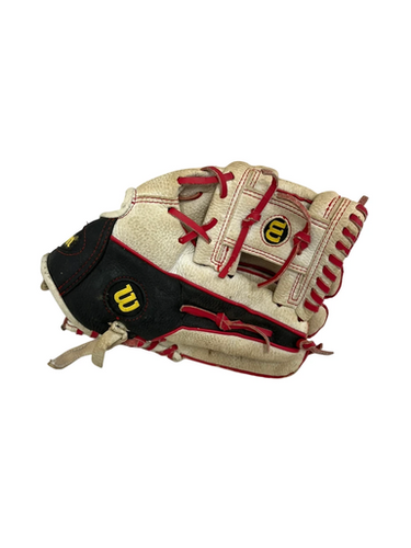 Used Wilson A200 11" Rh Throw Bb Sb Glove 11692-s000142631