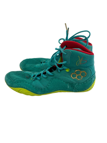 Used Rudis Jb1 Mens 8 Wrestling Shoes Turquoise 11692-s000145475