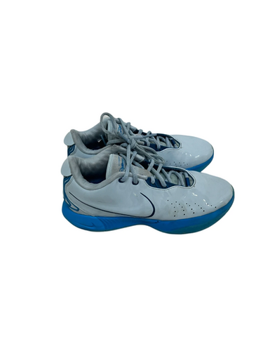 Used Nike Lebron 21 Mens 10.5 Carolina Blue Basketball Shoes 11692-s000145600