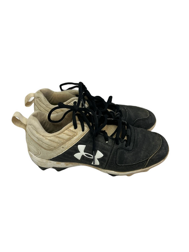Used Under Armour Leadoff Jr 5 Bb Sb Cleats Black 11692-s000147901