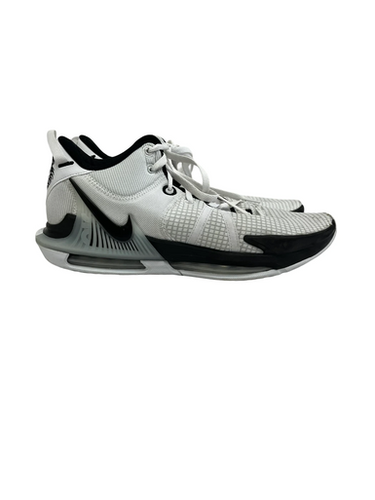 Used Nike Lebron Witness 7 Basketball Shoes M White Senior 13 11692-s000148559