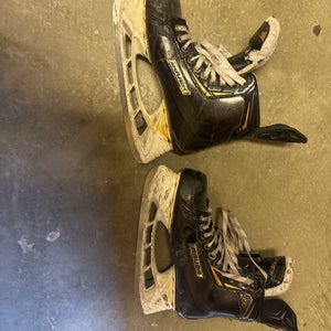 Black 2018 Bauer Supreme 2S Hockey Skates Regular Width 11.5 (Used)
