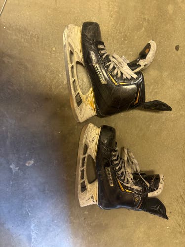 Black 2018 Bauer Supreme 2S Hockey Skates Regular Width 11.5 (Used)