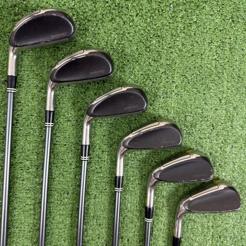 Cleveland Hibore Hybrid Iron Set 5-PW Graphite 78g Regular Flex Left Handed