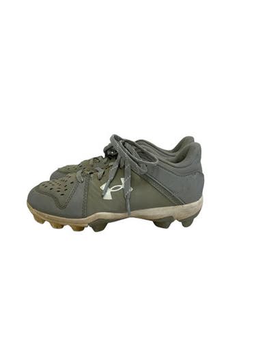 Used Under Armour Leadoff Jr 1.5 Bb Sb Cleats Grey 11692-s000151522