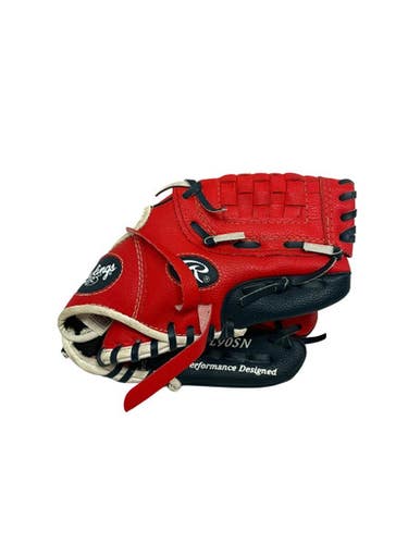 Used Rawlings Players Series 9" T-ball Glove Red 11692-s000151538