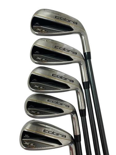 Used Cobra Xl Speed 7-sw Rh Mens Iron Set *graphite Regular* 11692-s000151555